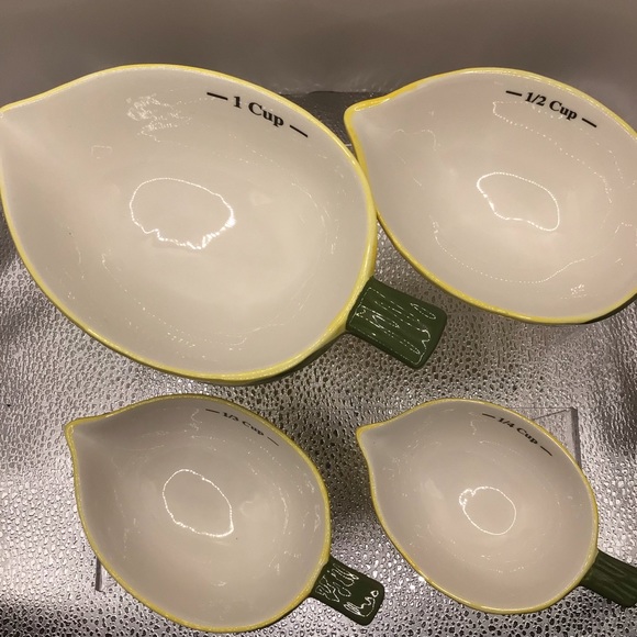 Nesting Measure Cups, Lemons, 4 Total - Picture 5 of 16